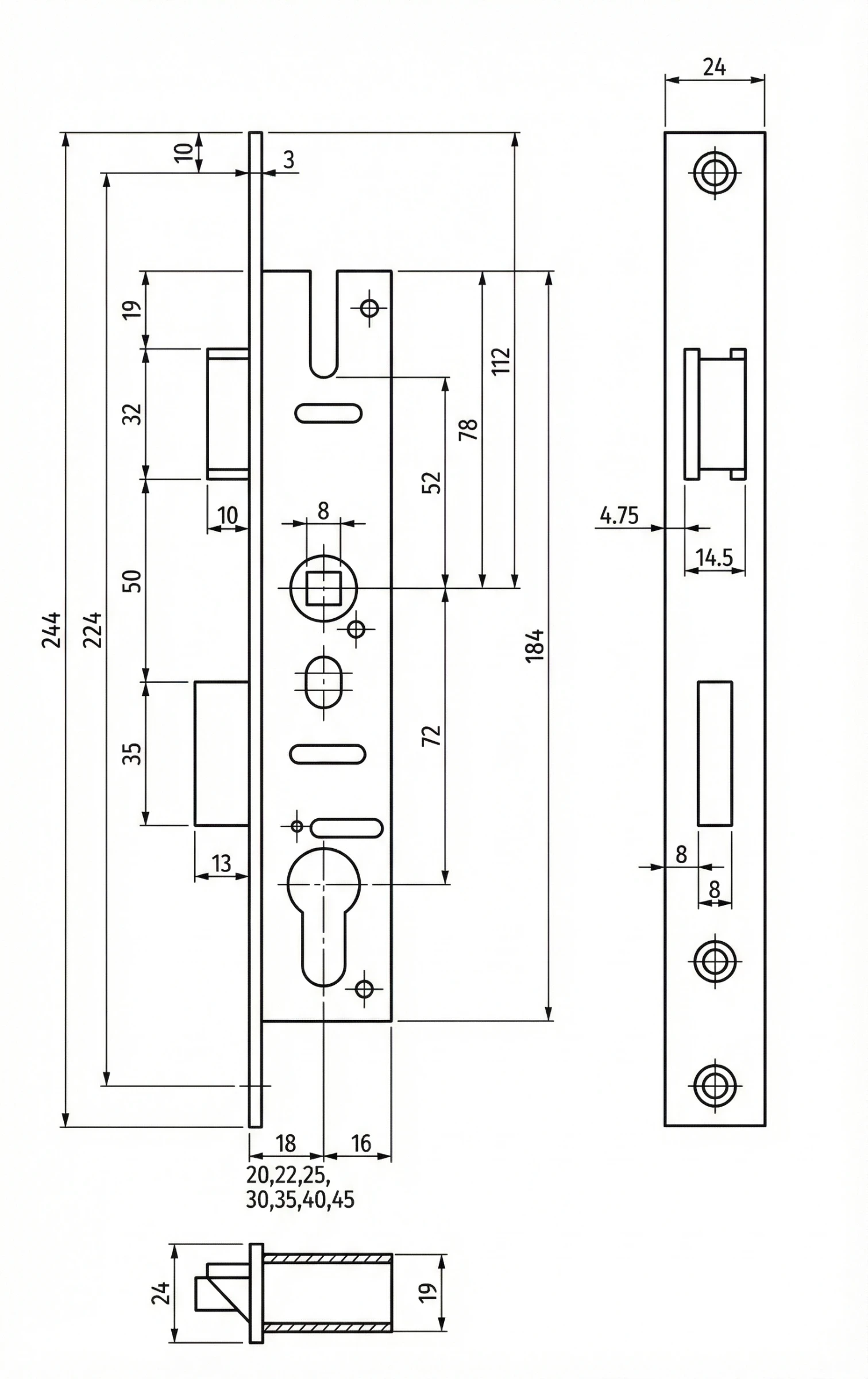Technische Zeichnung 10047225