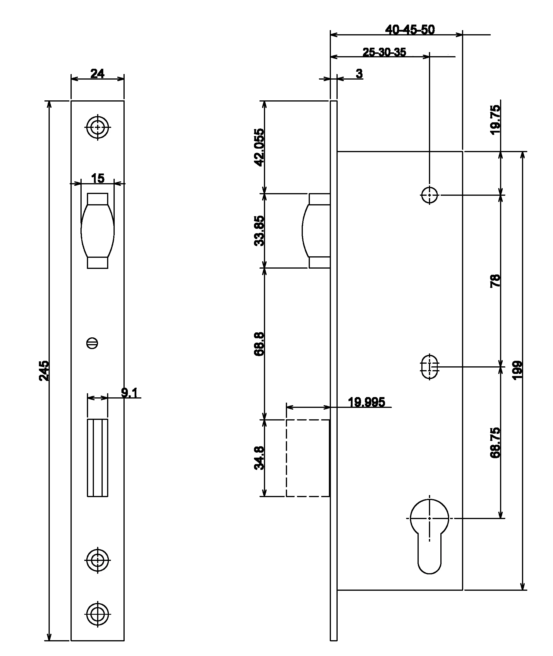 Technische Zeichnung 101330