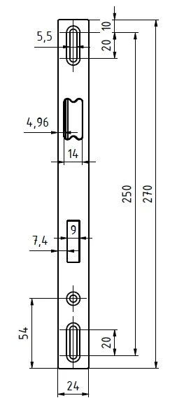 Technische Zeichnung 11042410LL270