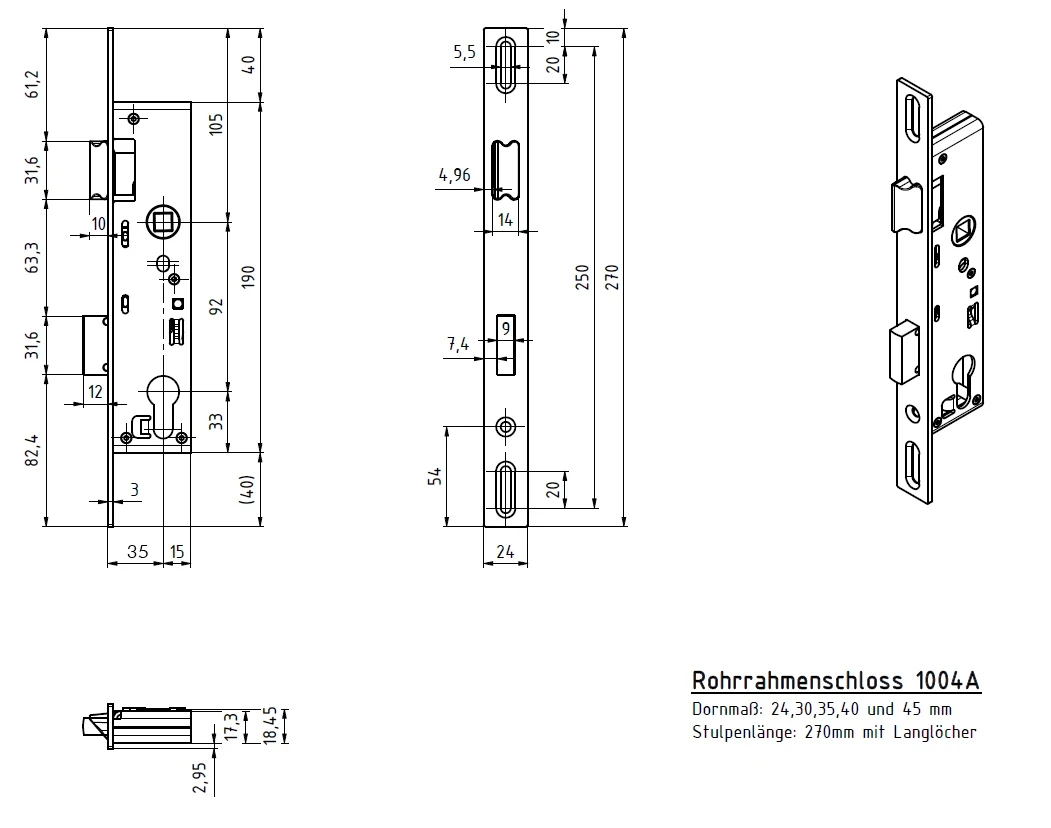 Technische Zeichnung 11043510LL270