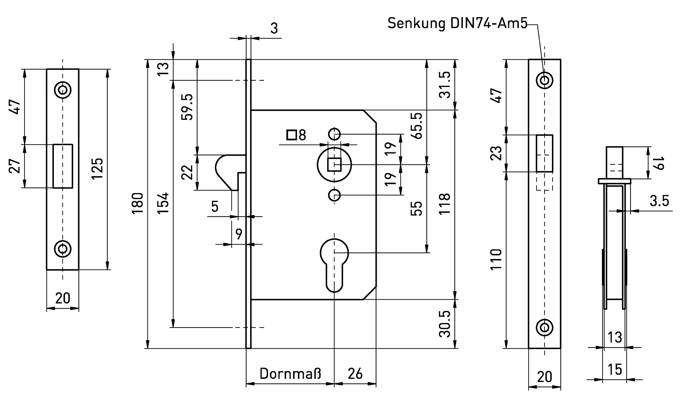 Technische Zeichnung 139P