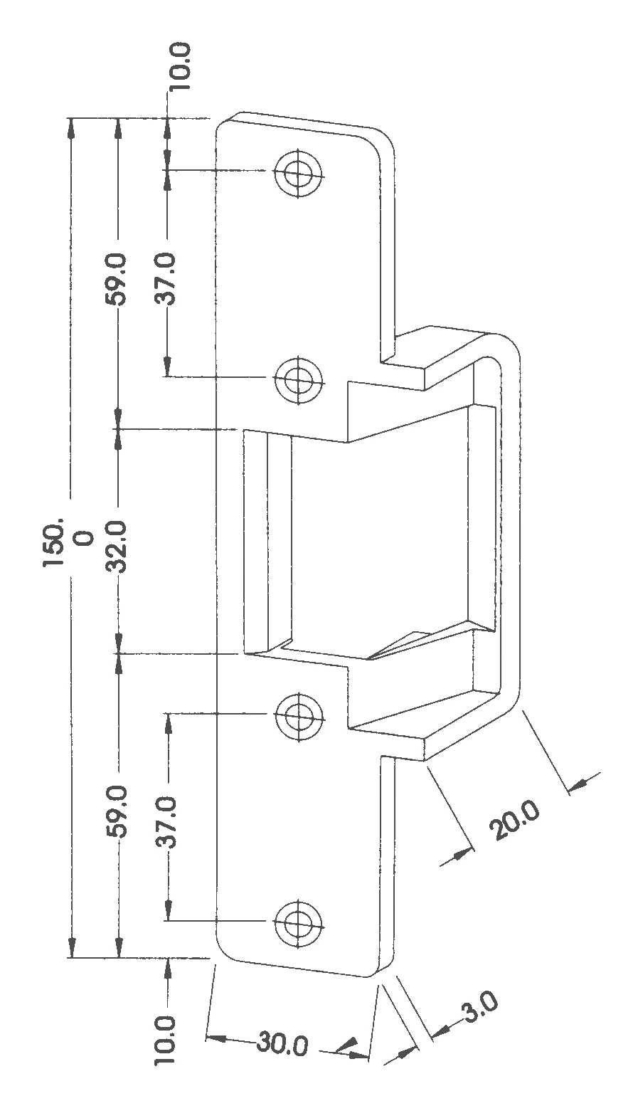 Technische Zeichnung 500US12