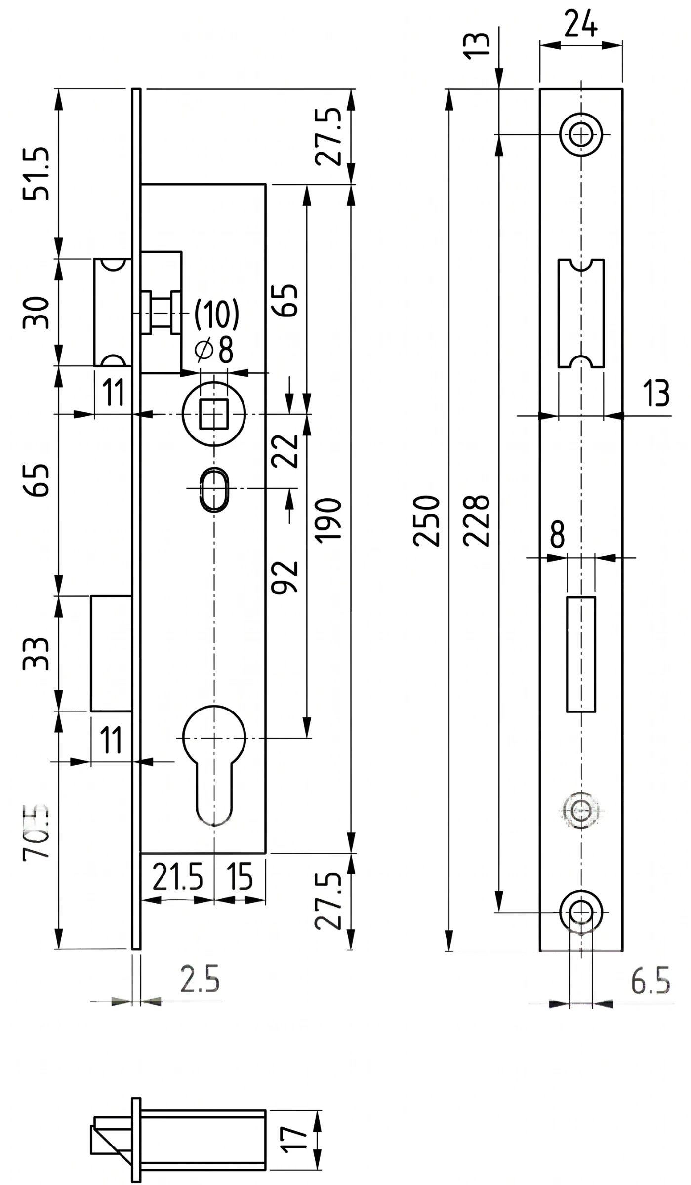 Technische Zeichnung 652720